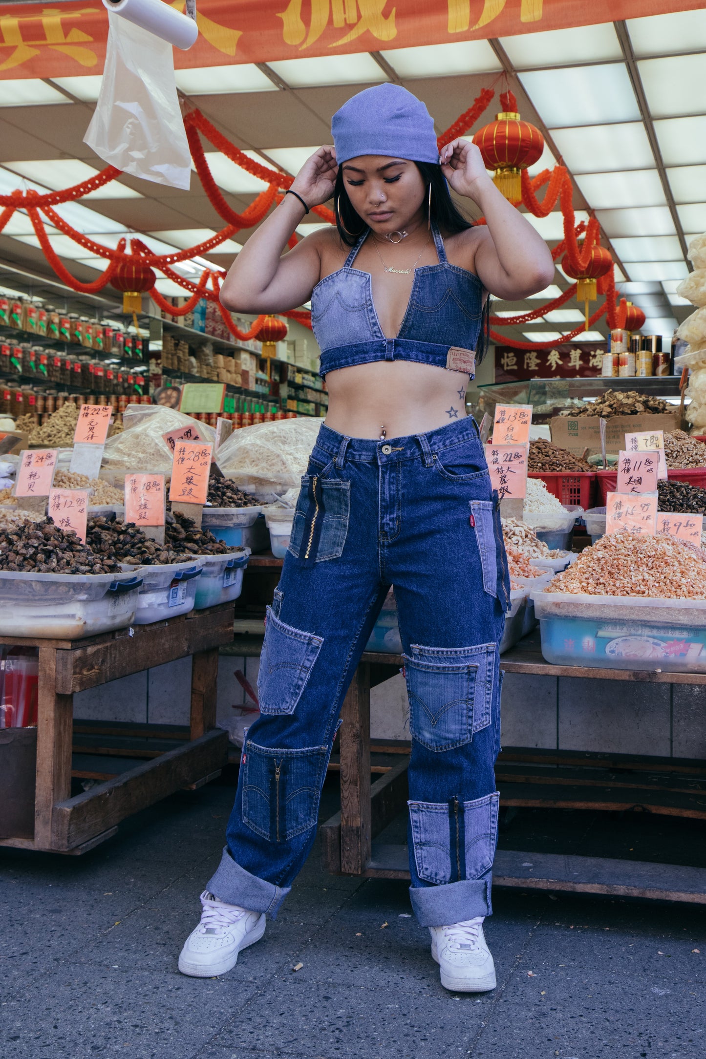 Reworked Pocket Bralette