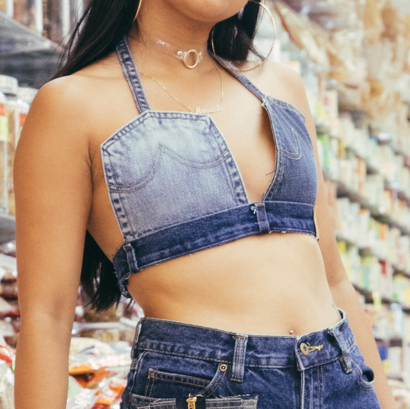 Reworked Pocket Bralette