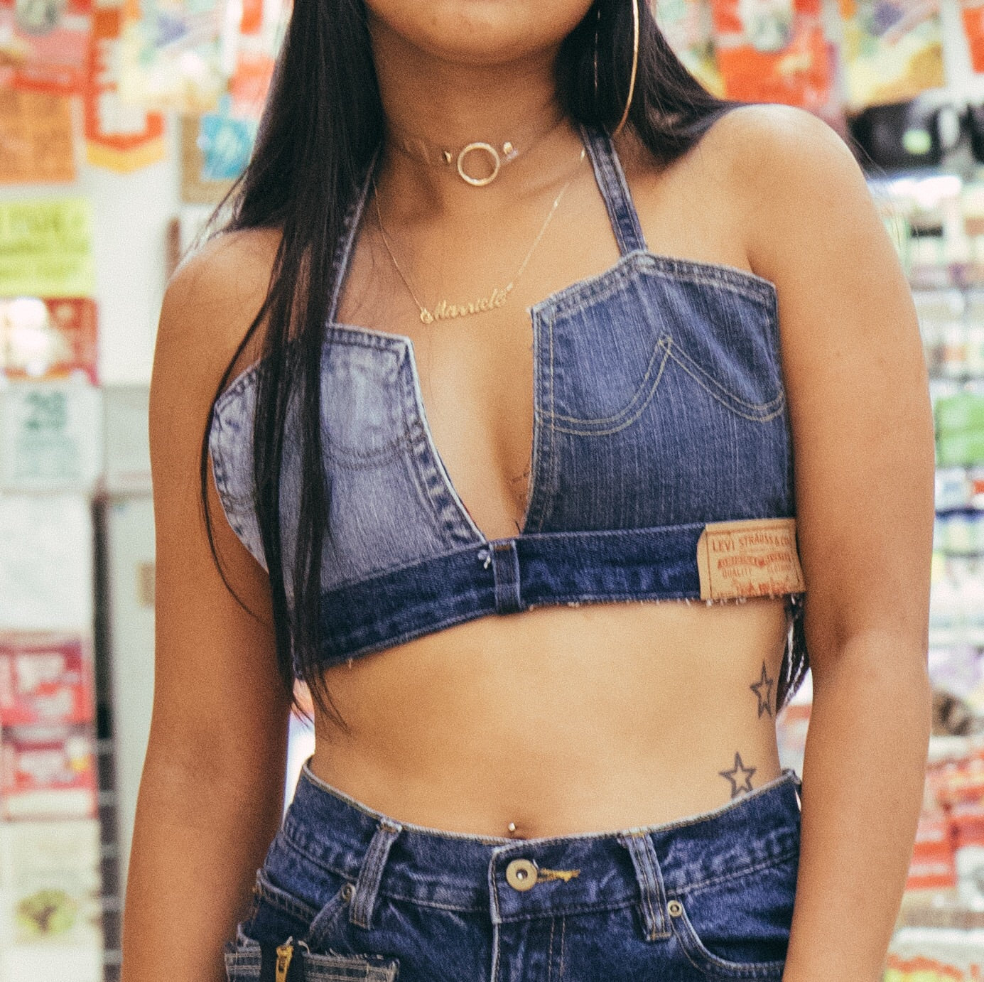 Reworked Pocket Bralette