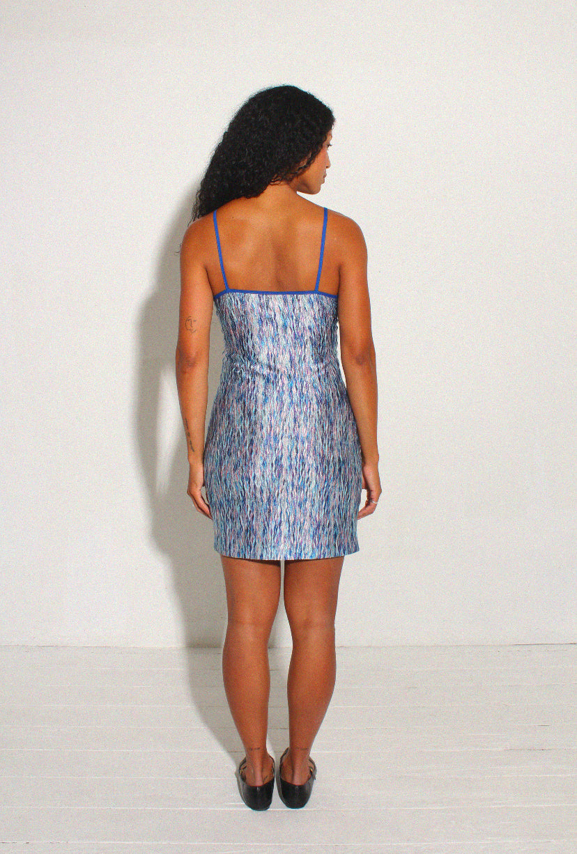 Naomi Mini Dress - Blue