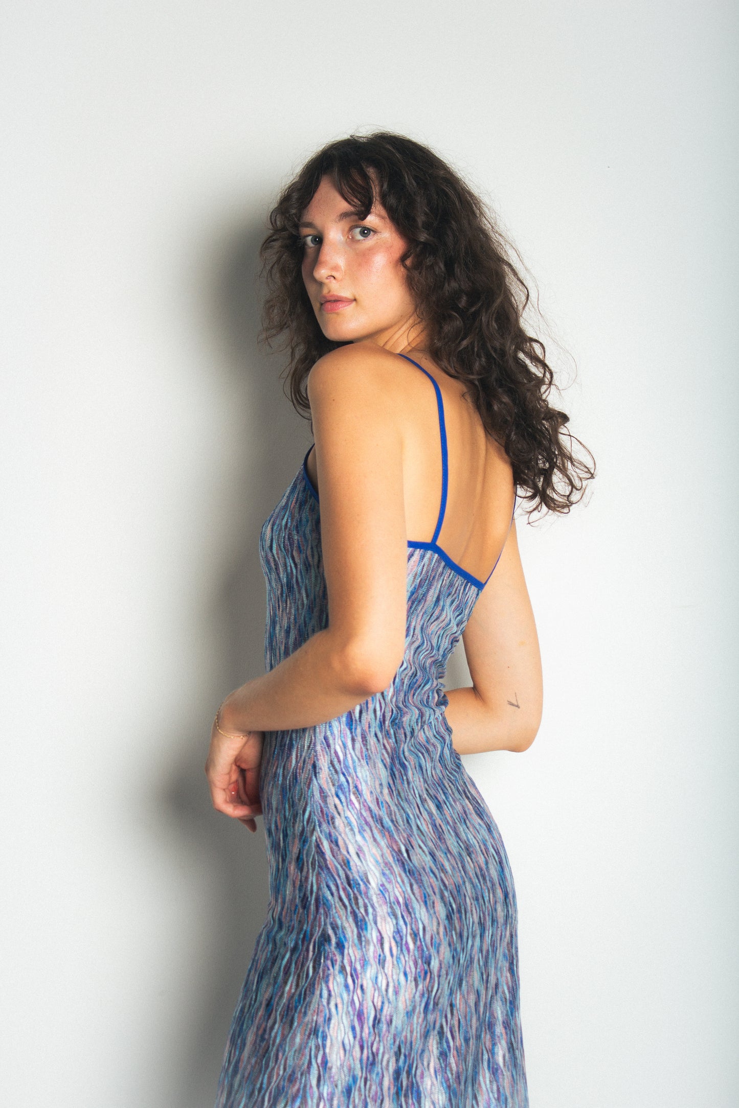 Blue Naomi Dress
