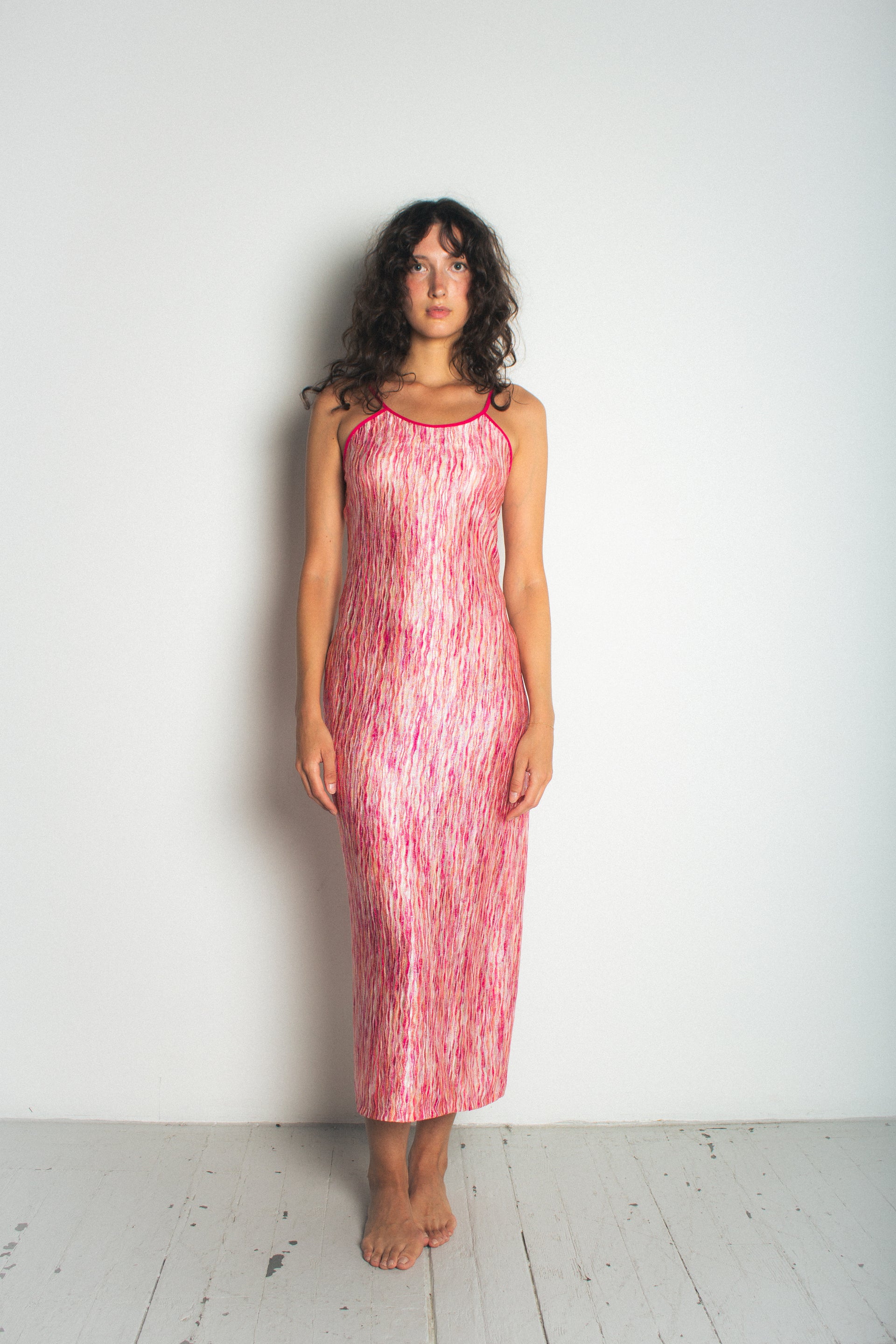 helsa naomi dress pink The perfect wedding guest dress does not exi, Meet the Helsa Naomi Gown in Barely Pink. Available to hire in size XS., Tap the tagged product to hire for your next formal occasion., Location: