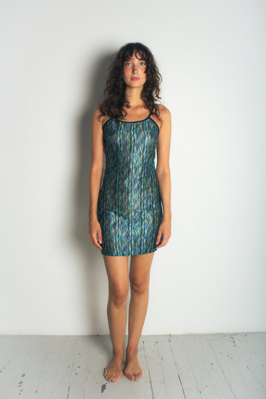 Green Naomi Mini Dress