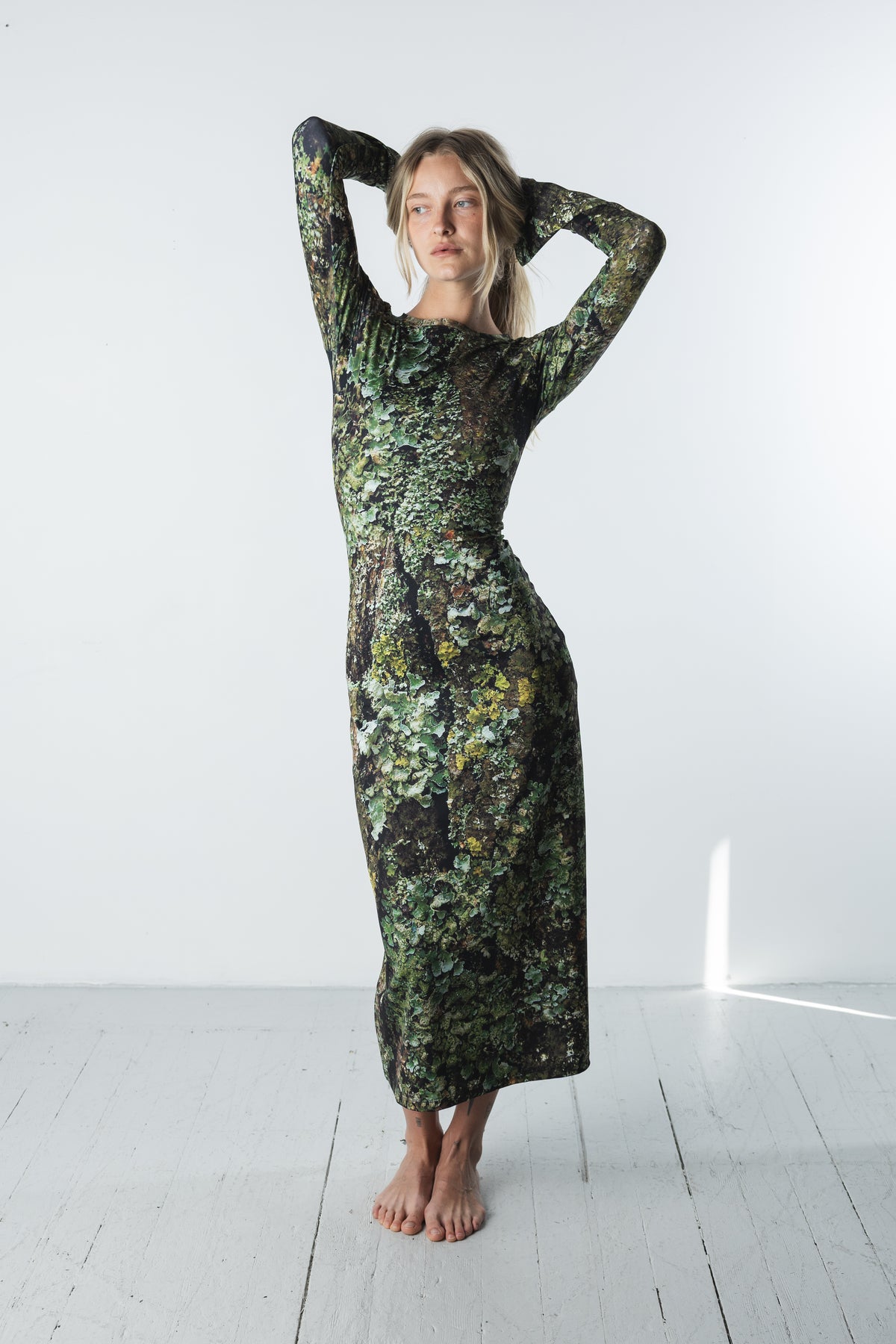 Cosma Long Sleeve Midi Dress