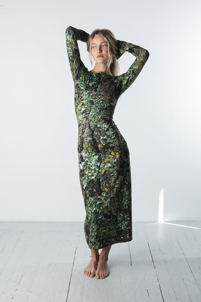 Cosma Long Sleeve Midi Dress