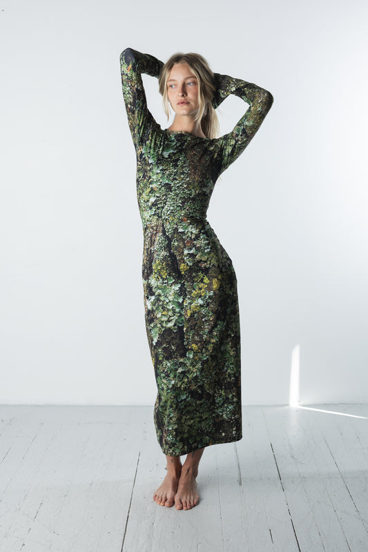 Cosma Long Sleeve Midi Dress