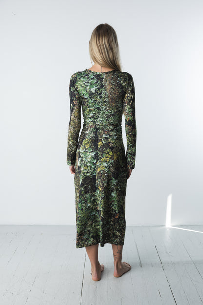 Cosma Long Sleeve Midi Dress