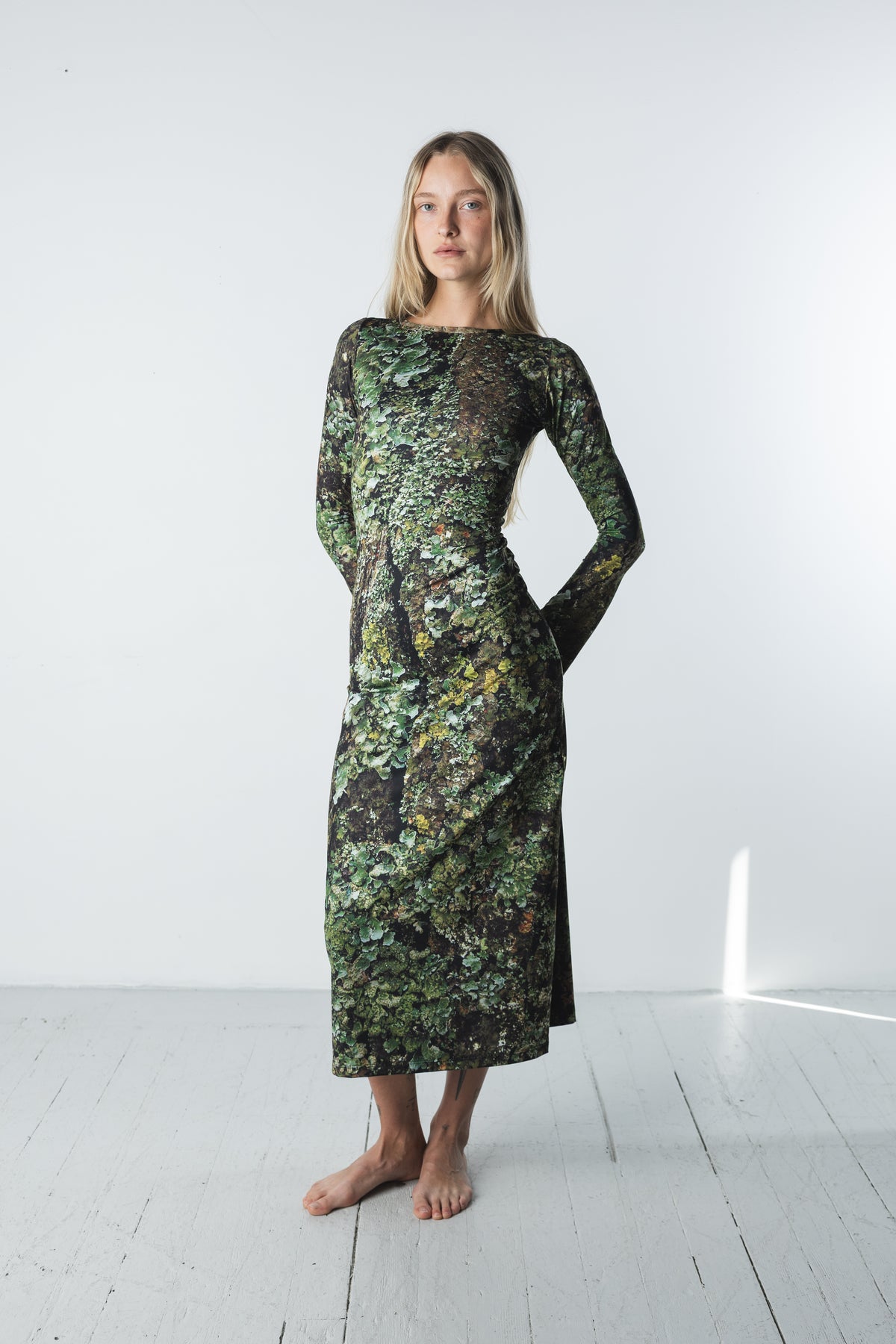 Cosma Long Sleeve Midi Dress
