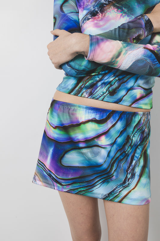 Abalone Mini Skirt