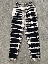 Load image into Gallery viewer, Black Tie Dye Denim Set

