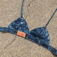 Load image into Gallery viewer, Blue Tie Dye Bralette
